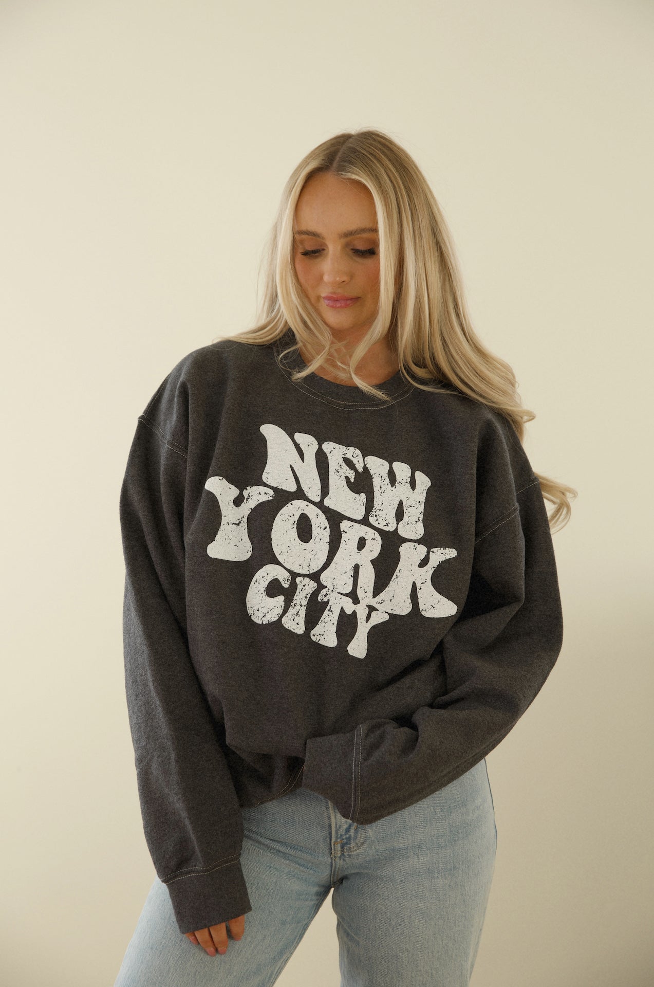New York Fleece Crewneck Sweatshirt