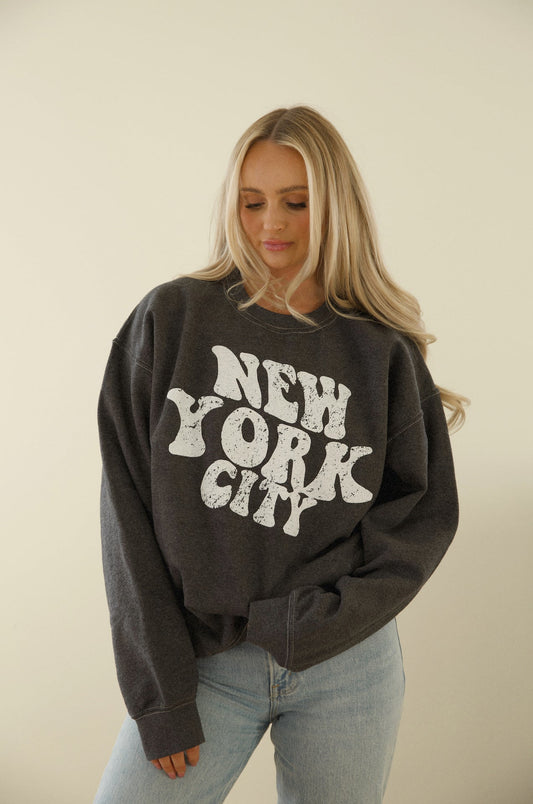 New York Fleece Crewneck Sweatshirt
