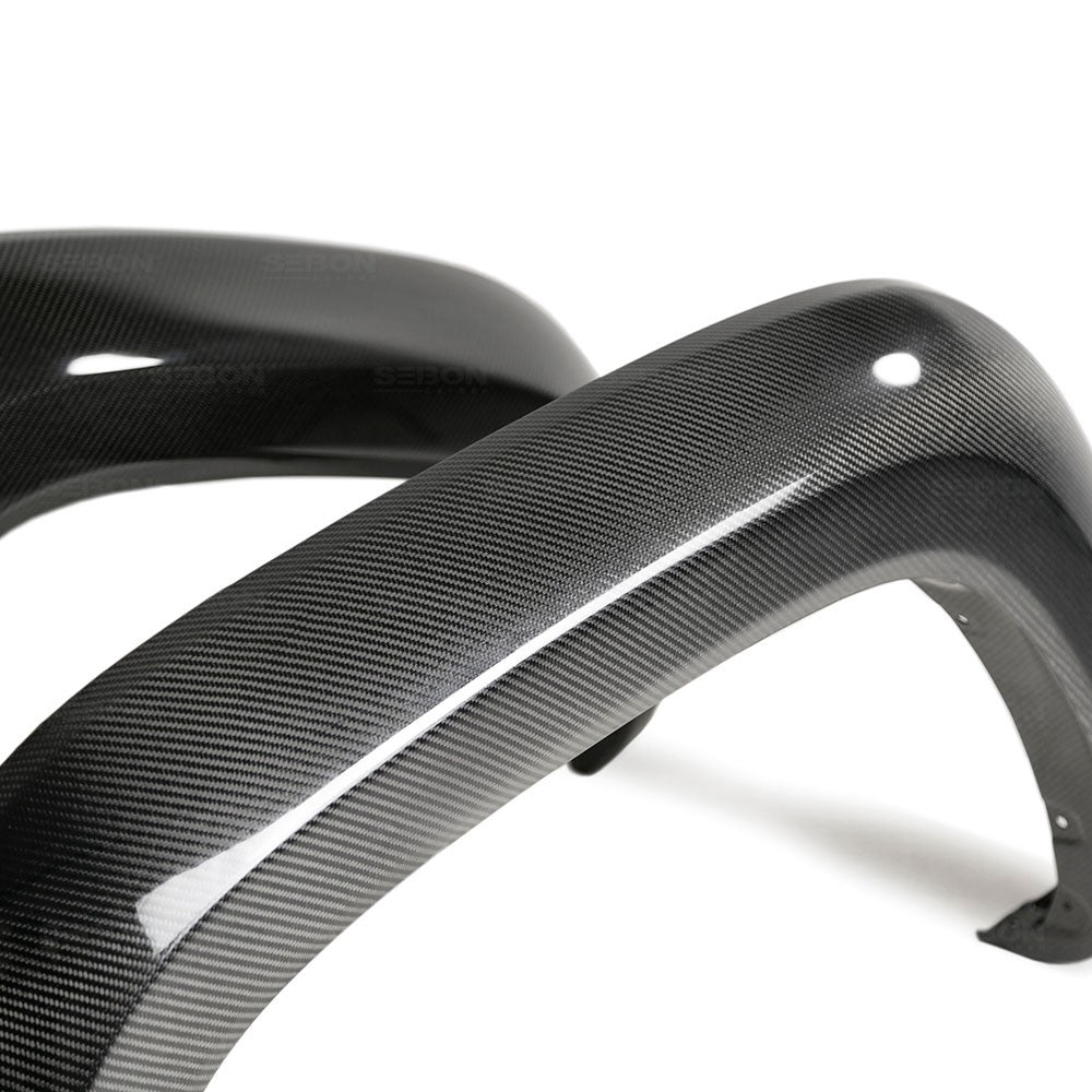 Seibon 16+ Toyota Tacoma Carbon Fiber Front Fender Flares - Pair (seiFLR18TYTA-F)