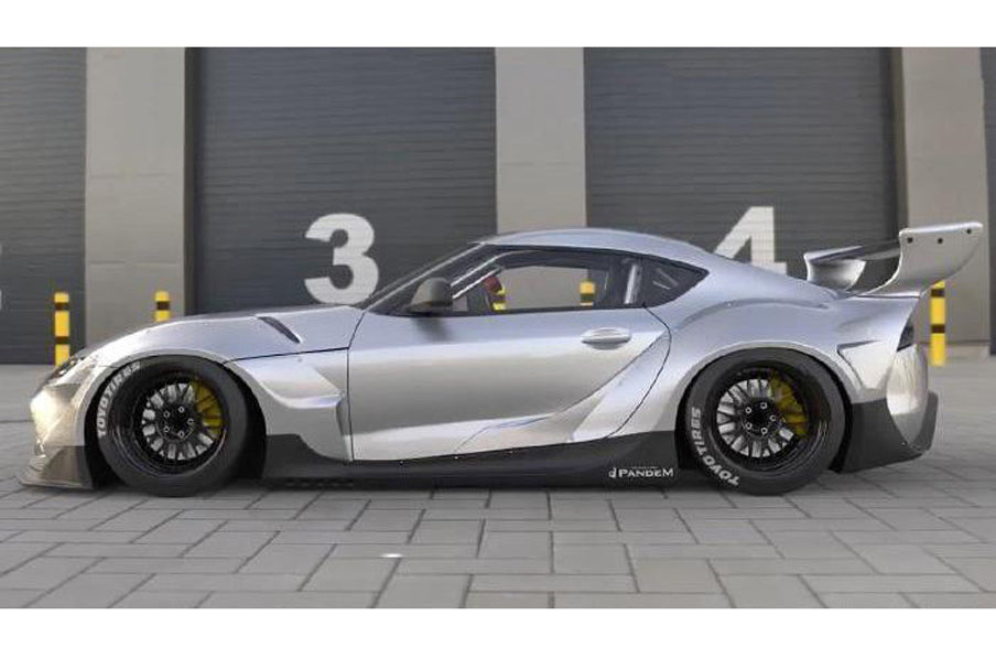 GReddy 2020+ Toyota Supra GR A90 Pandem Aero V1.0 Side Skirts (gre66910404)