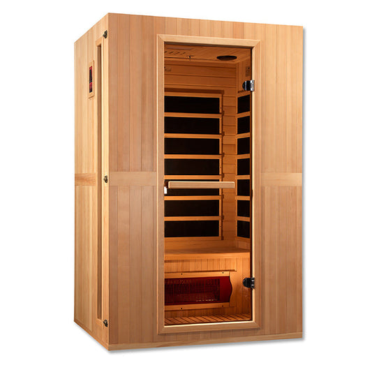 Maxxus Serenity 2-Person Low EMF FAR Infrared Sauna (Canadian Hemlock)