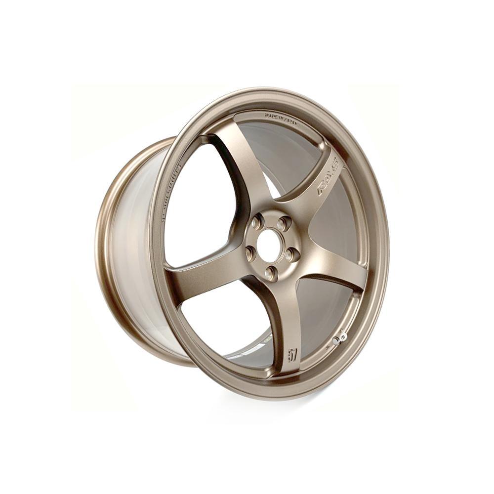 Gram Lights 57CR 17x9 +22 5x114.3 Bronze 2 Wheel