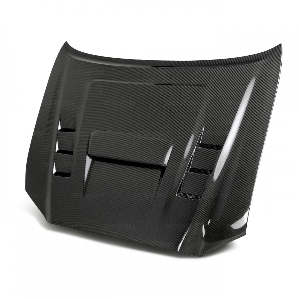 Seibon 2015+ Toyota Tacoma TS-Style Carbon Fiber Hood (seiHD18TYTA-TS)