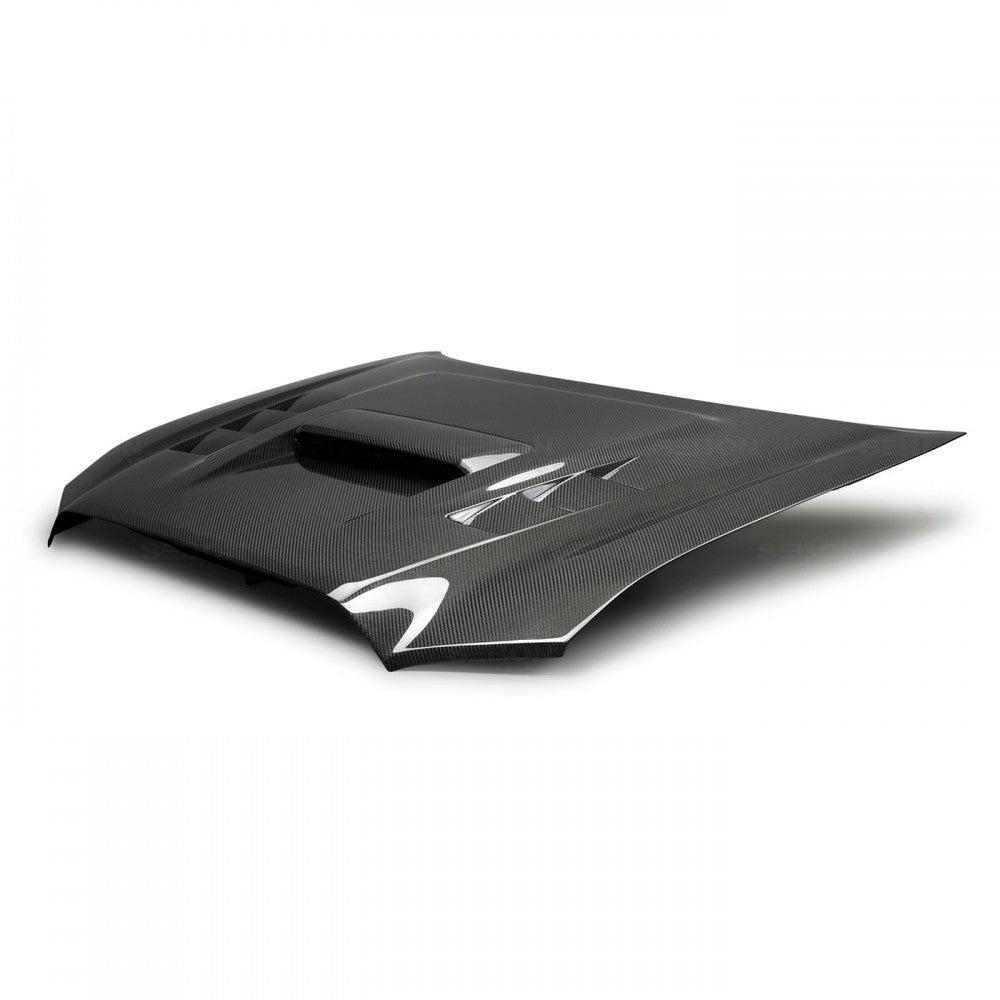Seibon 2015+ Toyota Tacoma TS-Style Carbon Fiber Hood (seiHD18TYTA-TS)