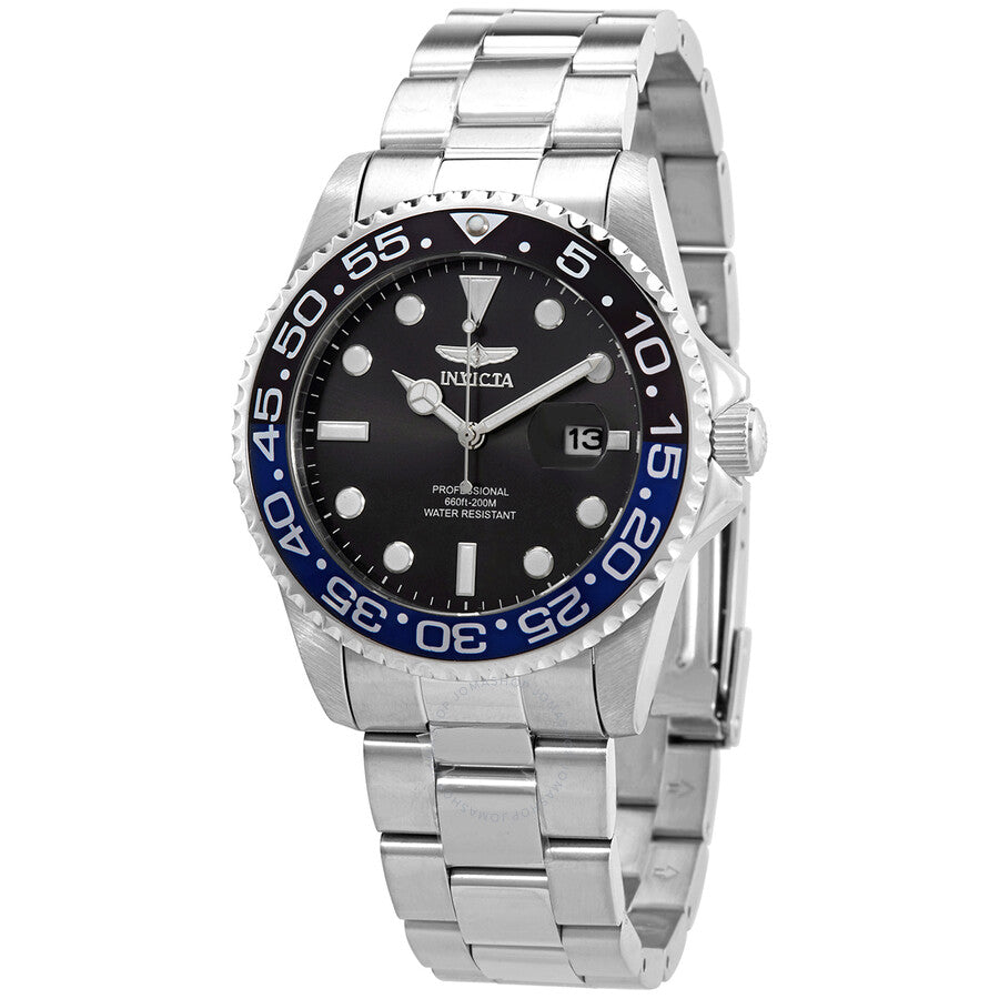 Invicta Pro Diver Black Dial Batman Bezel Men's Watch