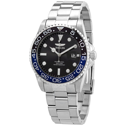 Invicta Pro Diver Black Dial Batman Bezel Men's Watch