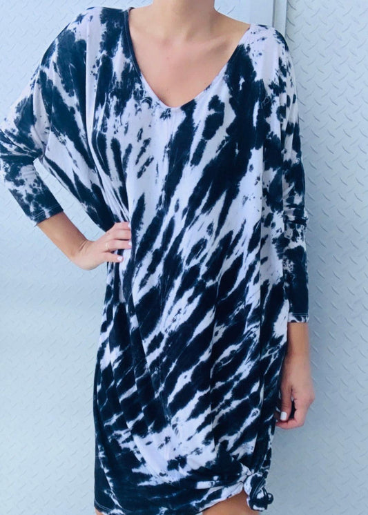 LISA MINI DRESS tiedye