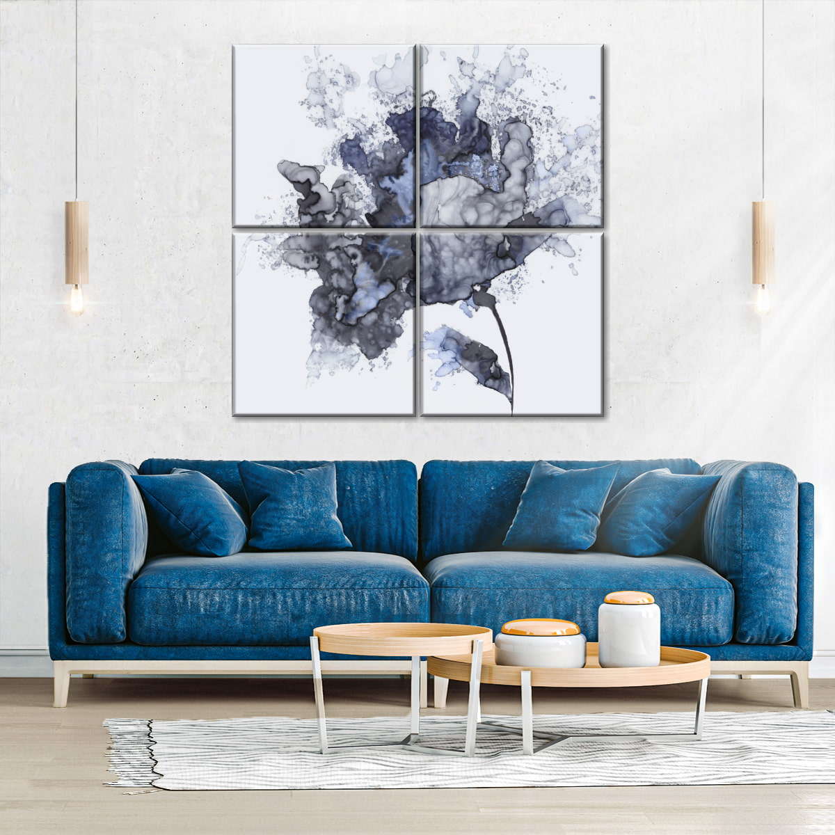 Exploding Leaf Wall Art