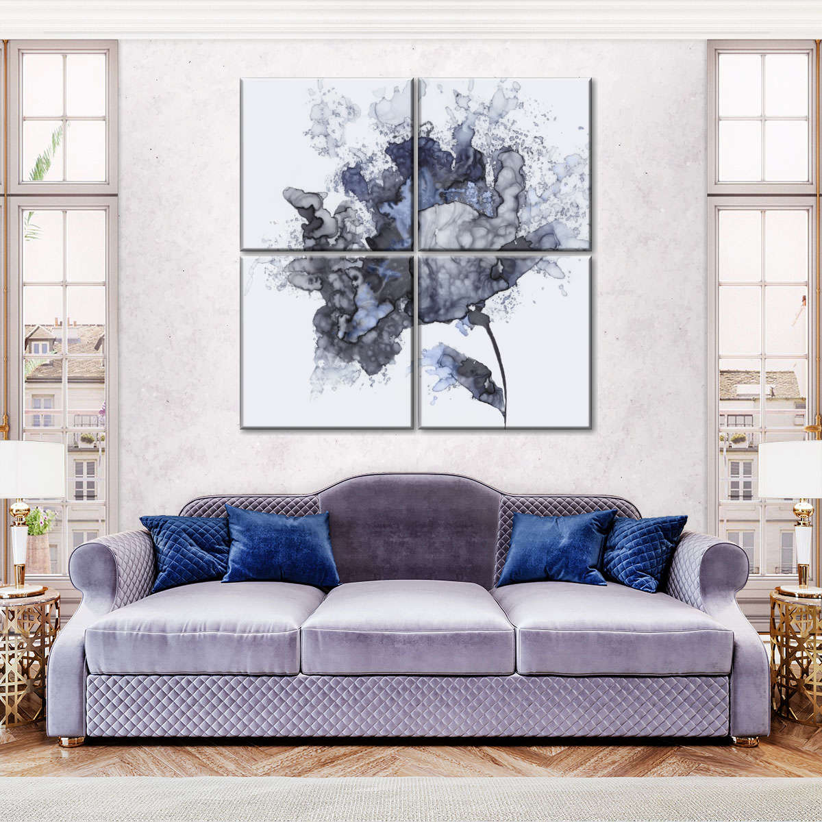 Exploding Leaf Wall Art