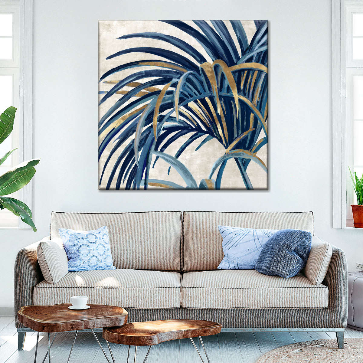 Easing Palm II Wall Art