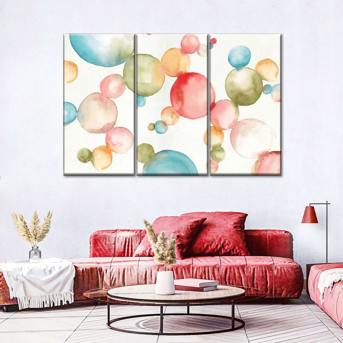 Bubblegum Balloons Wall Art