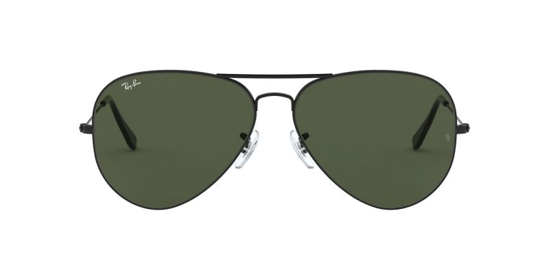 Ray-Ban Green Classic G-15 Aviator Large Sunglasses