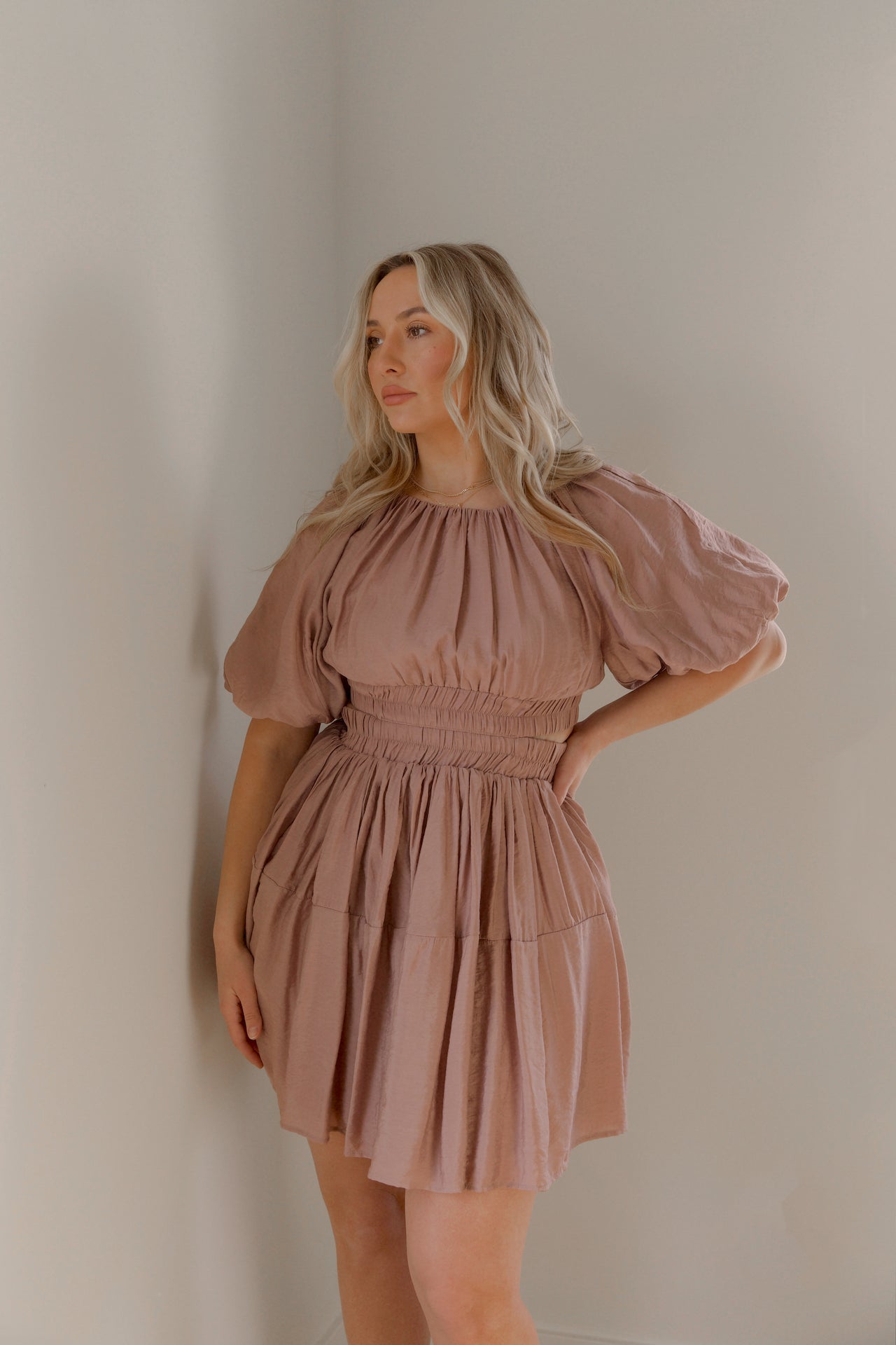 Alya Cut Out Mini Dress