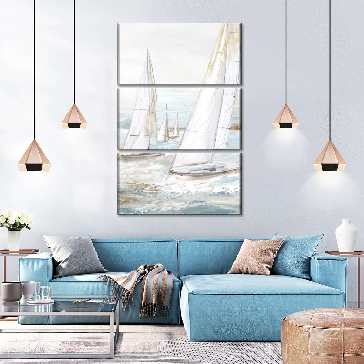 Windswept Sails II Wall Art