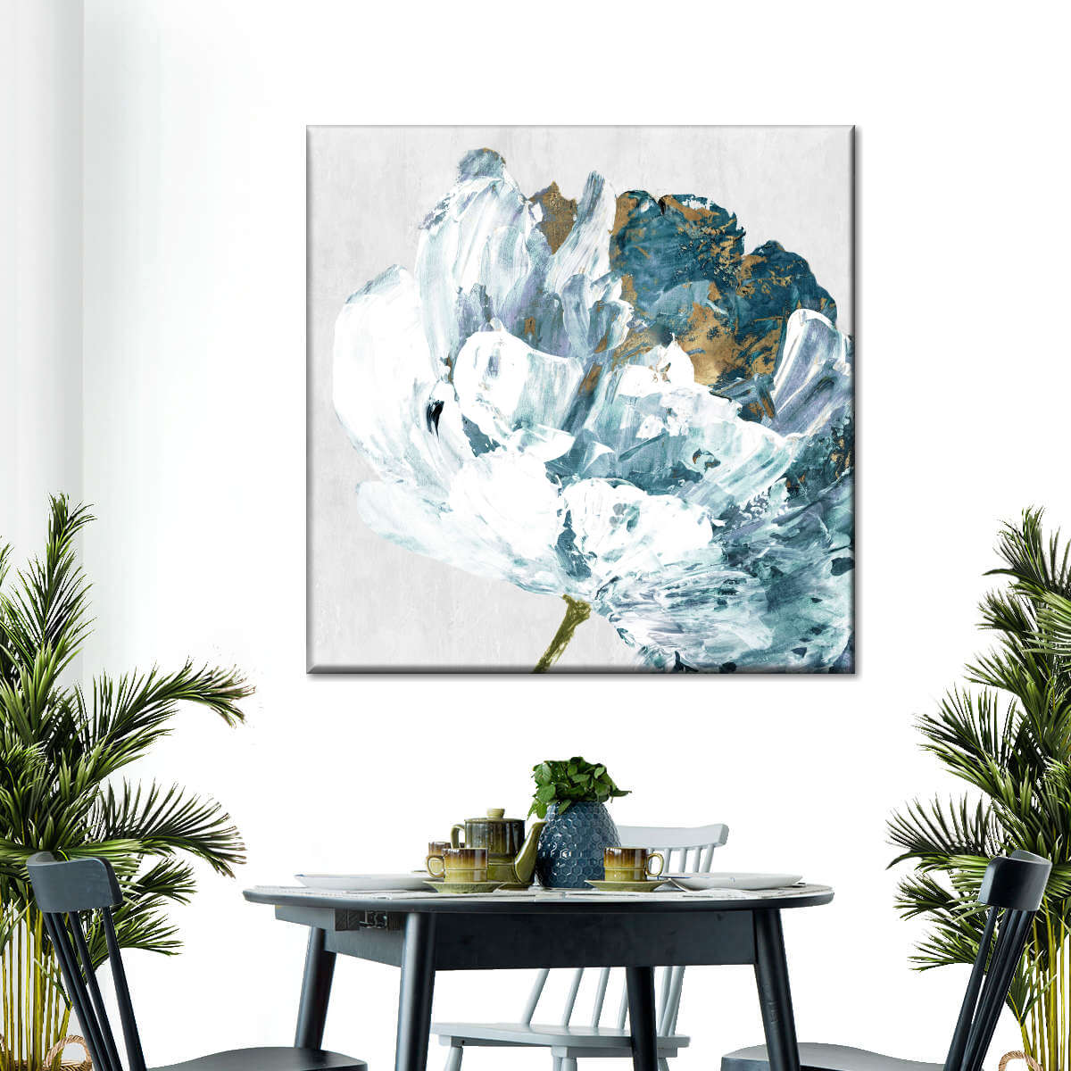Rhinestone Flower I Wall Art