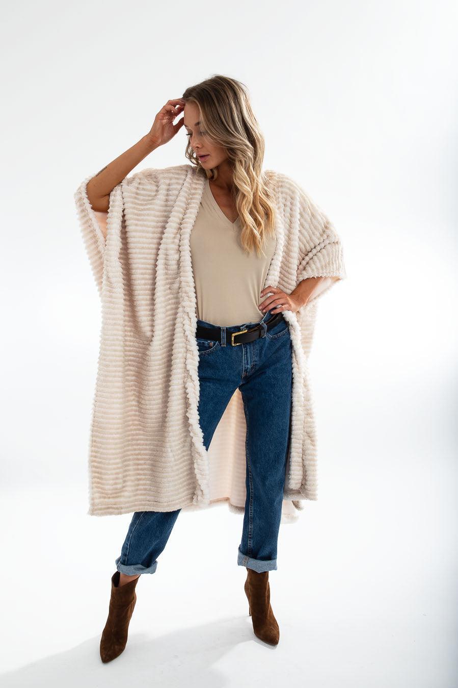 MILAN CARDIGAN LONG snuggle ivy