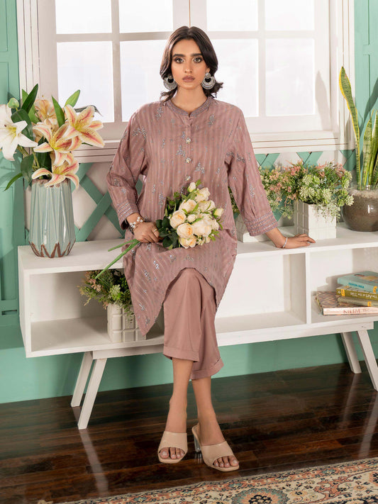 Embroidered Yarn Dyed Suit