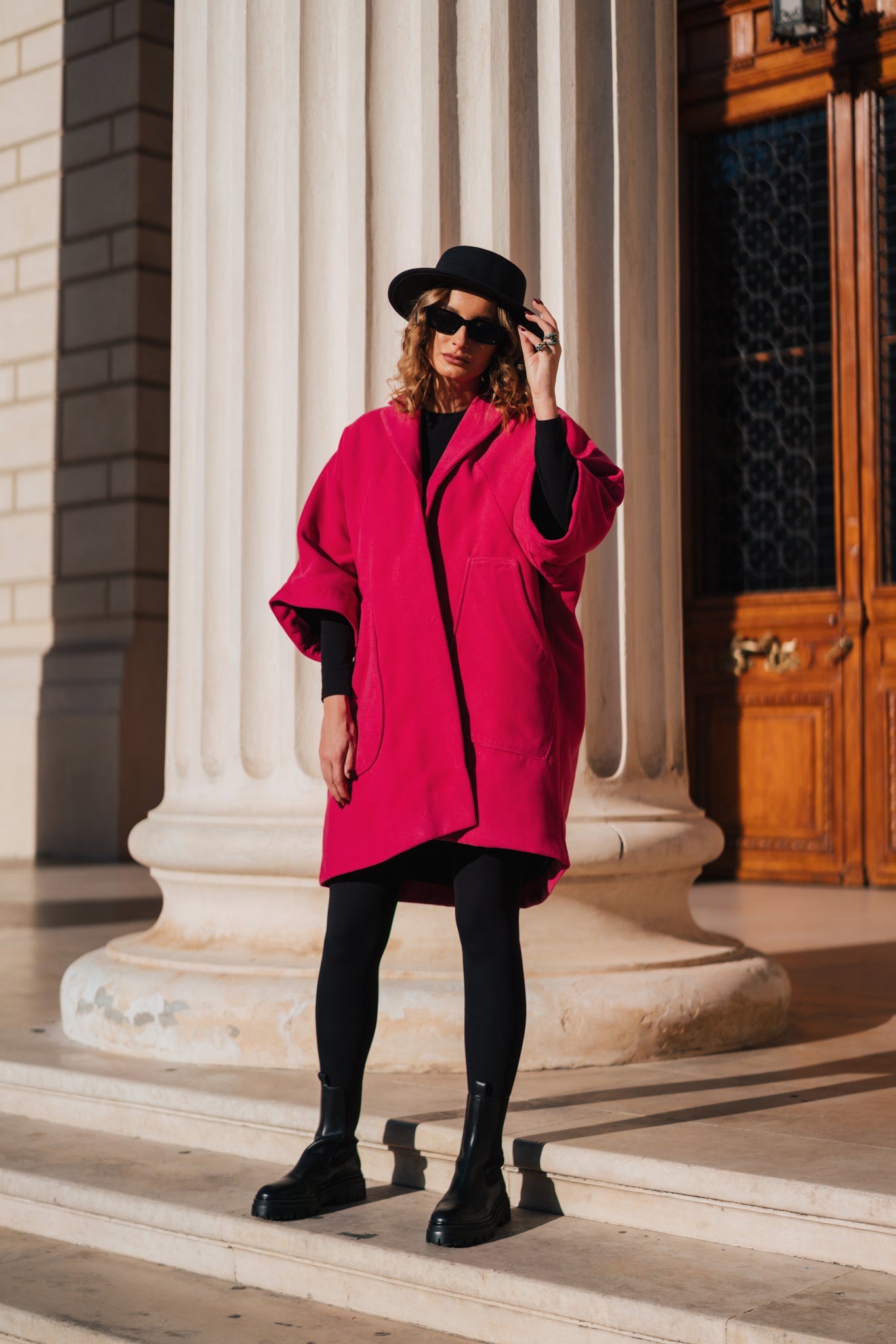 Palton over sized Pinko