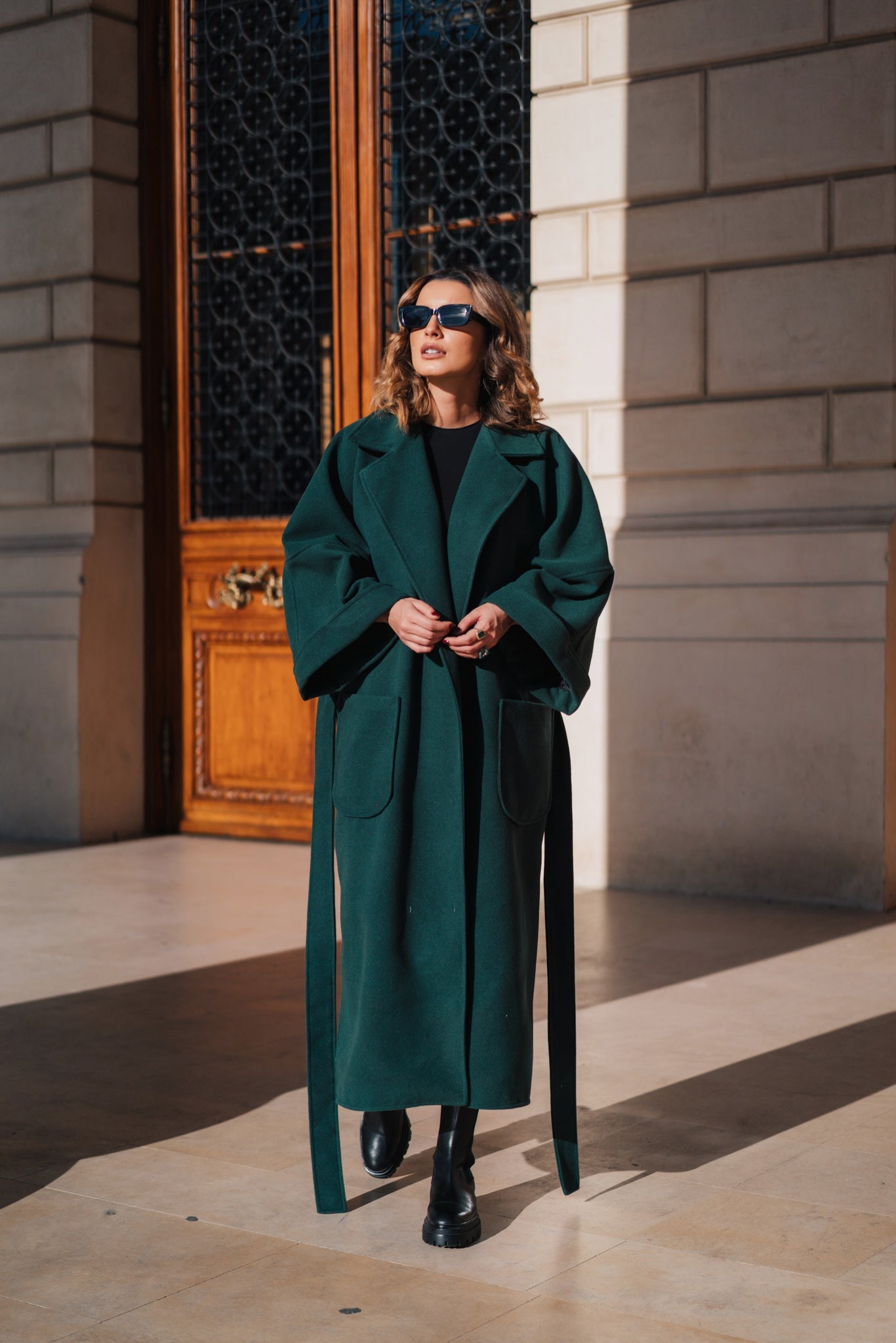 Palton supradimensionat Ione