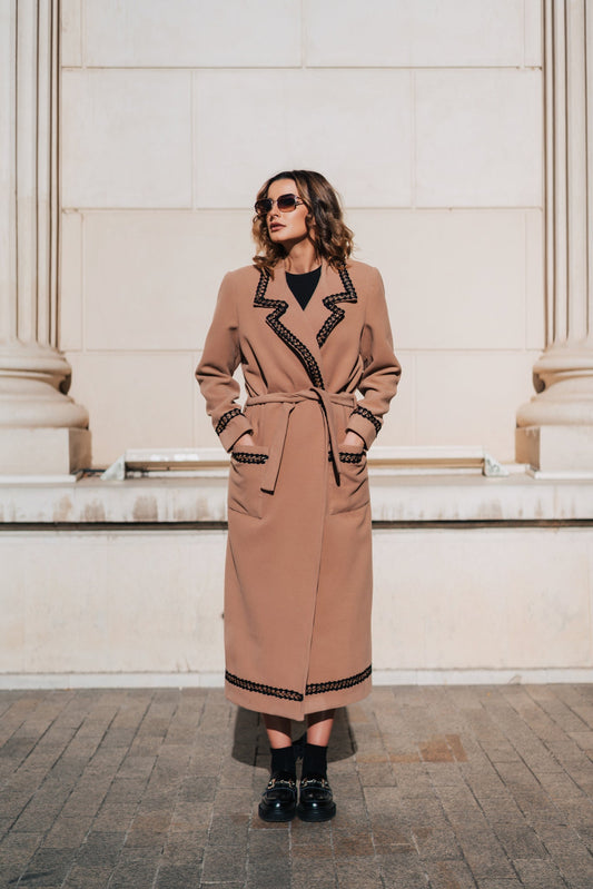 Palton accesorizat Lili