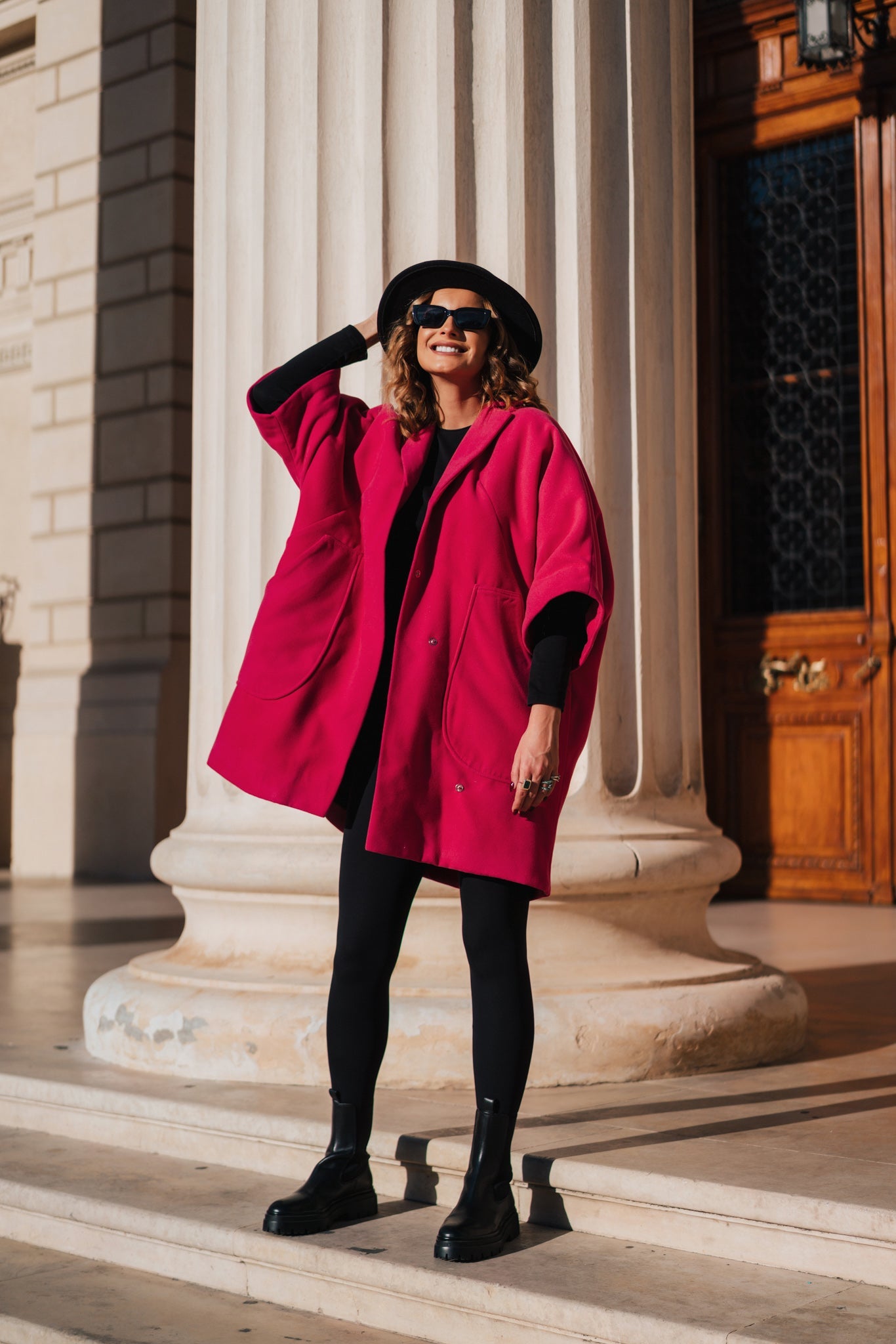 Palton over sized Pinko