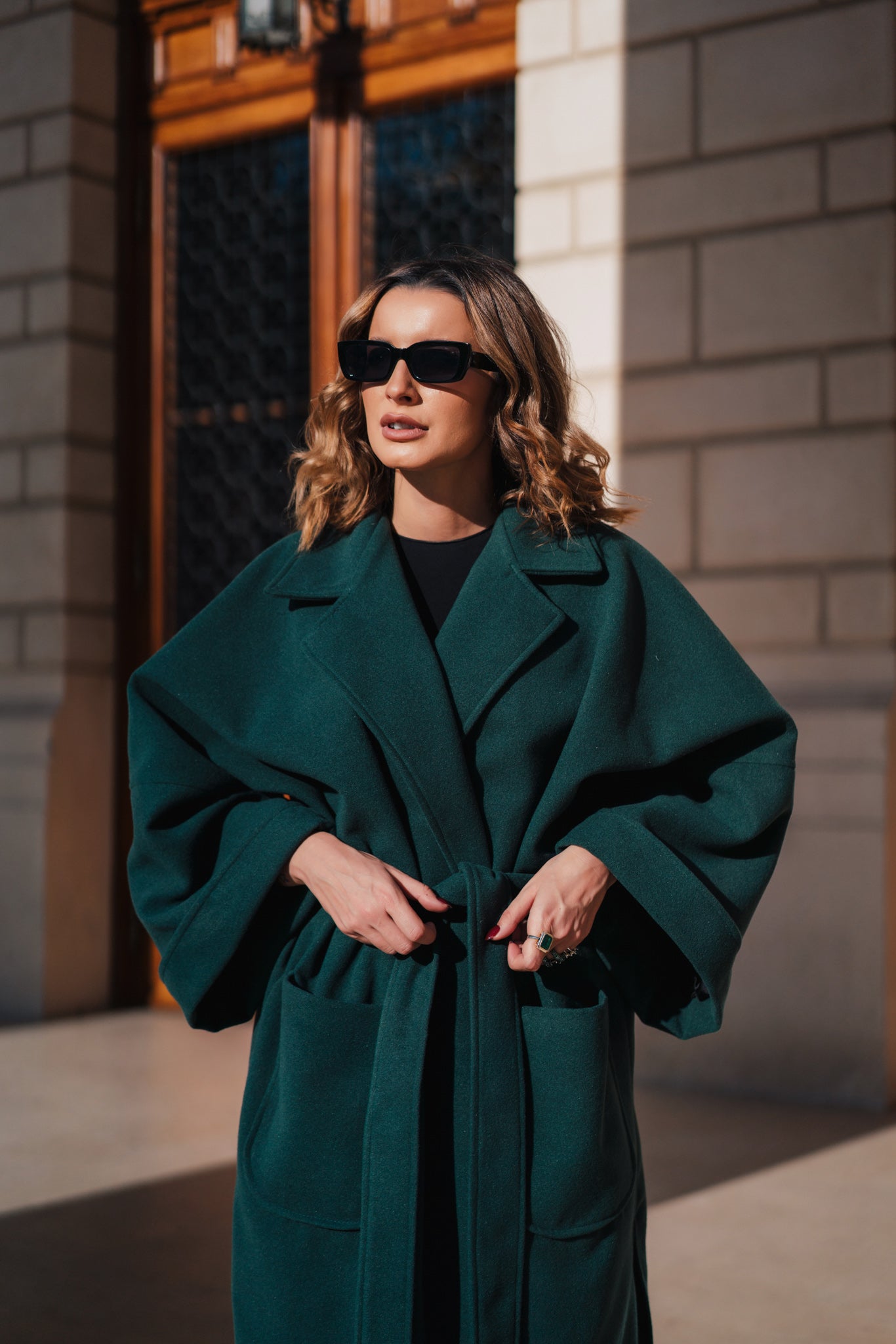 Palton supradimensionat Ione