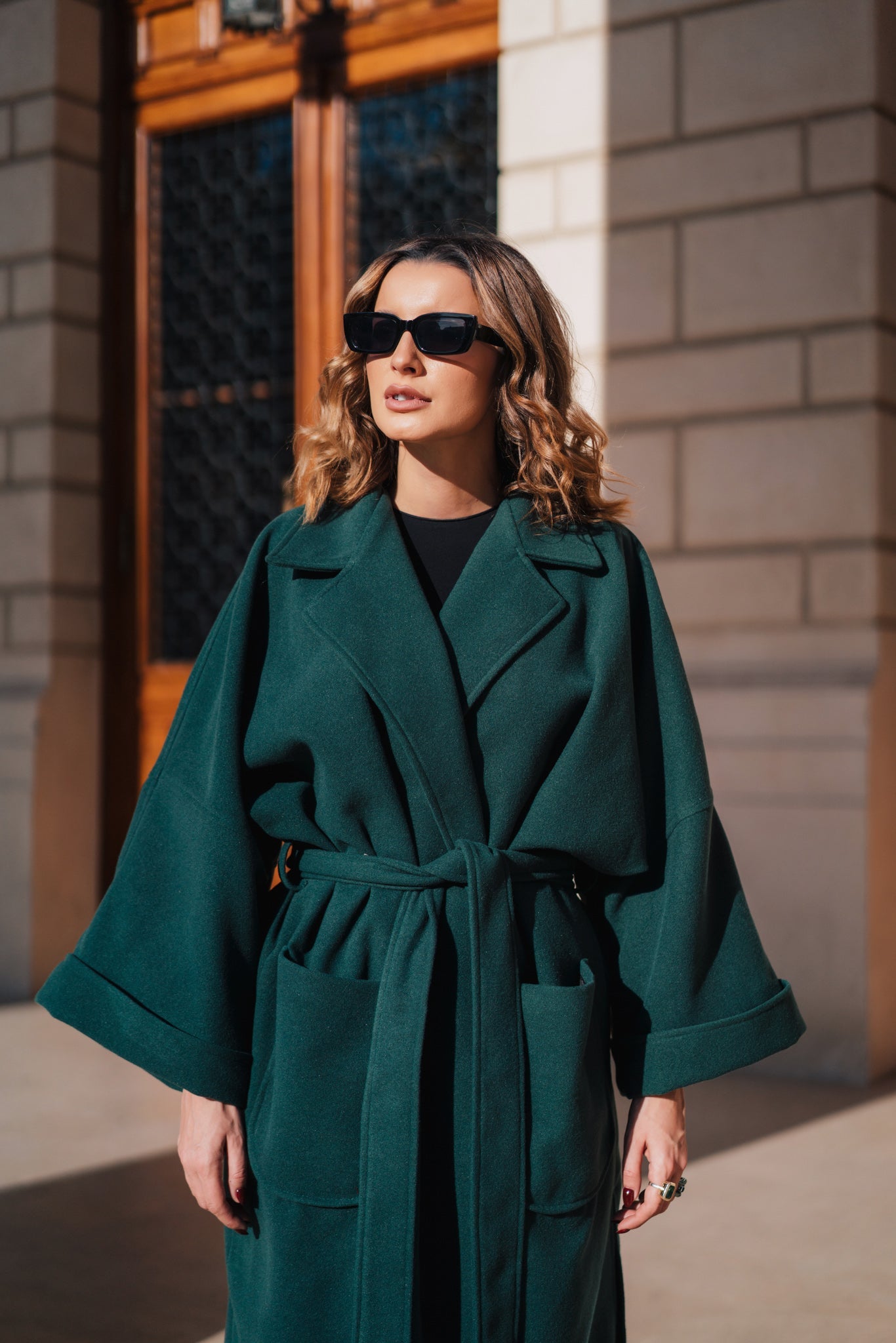 Palton supradimensionat Ione