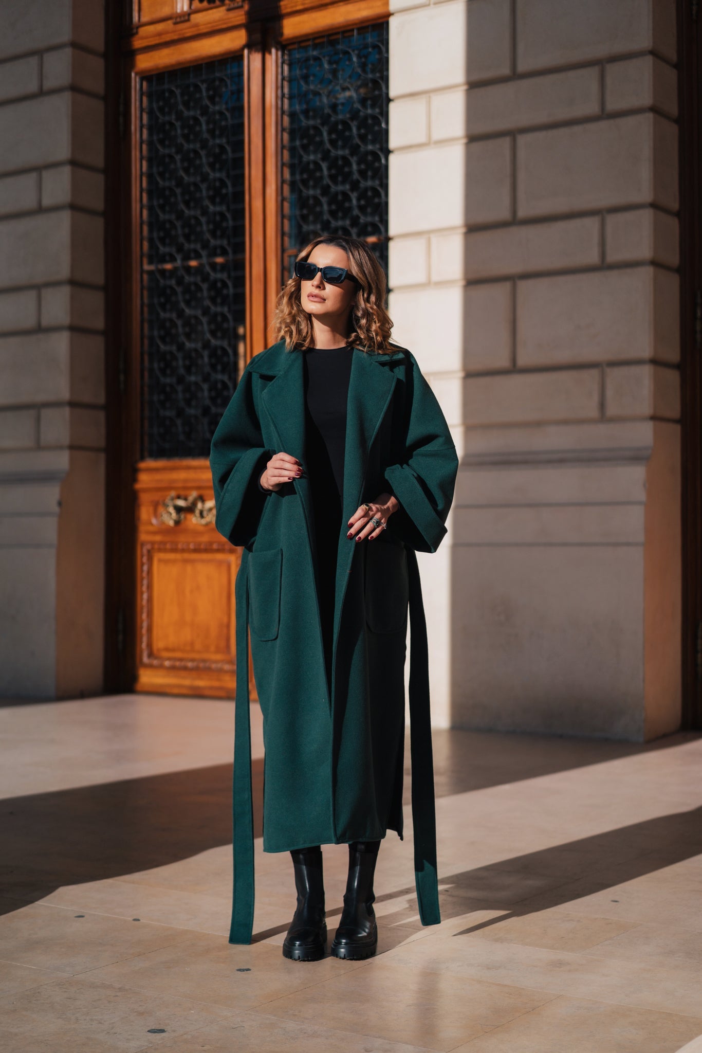 Palton supradimensionat Ione