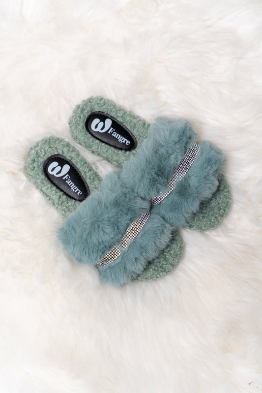 Papuci Cami Verde prafuit