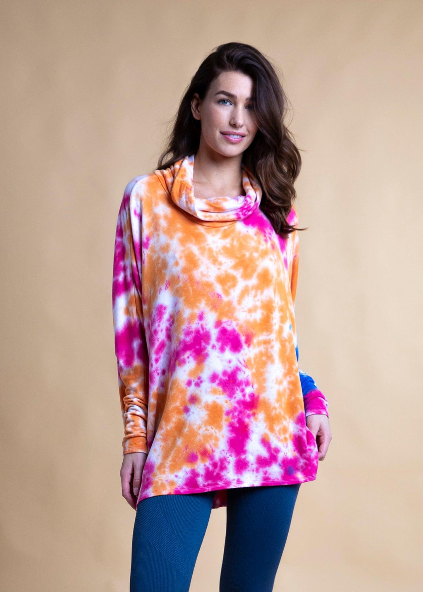 PORTLAND FLEECE TIEDYE SWEATER