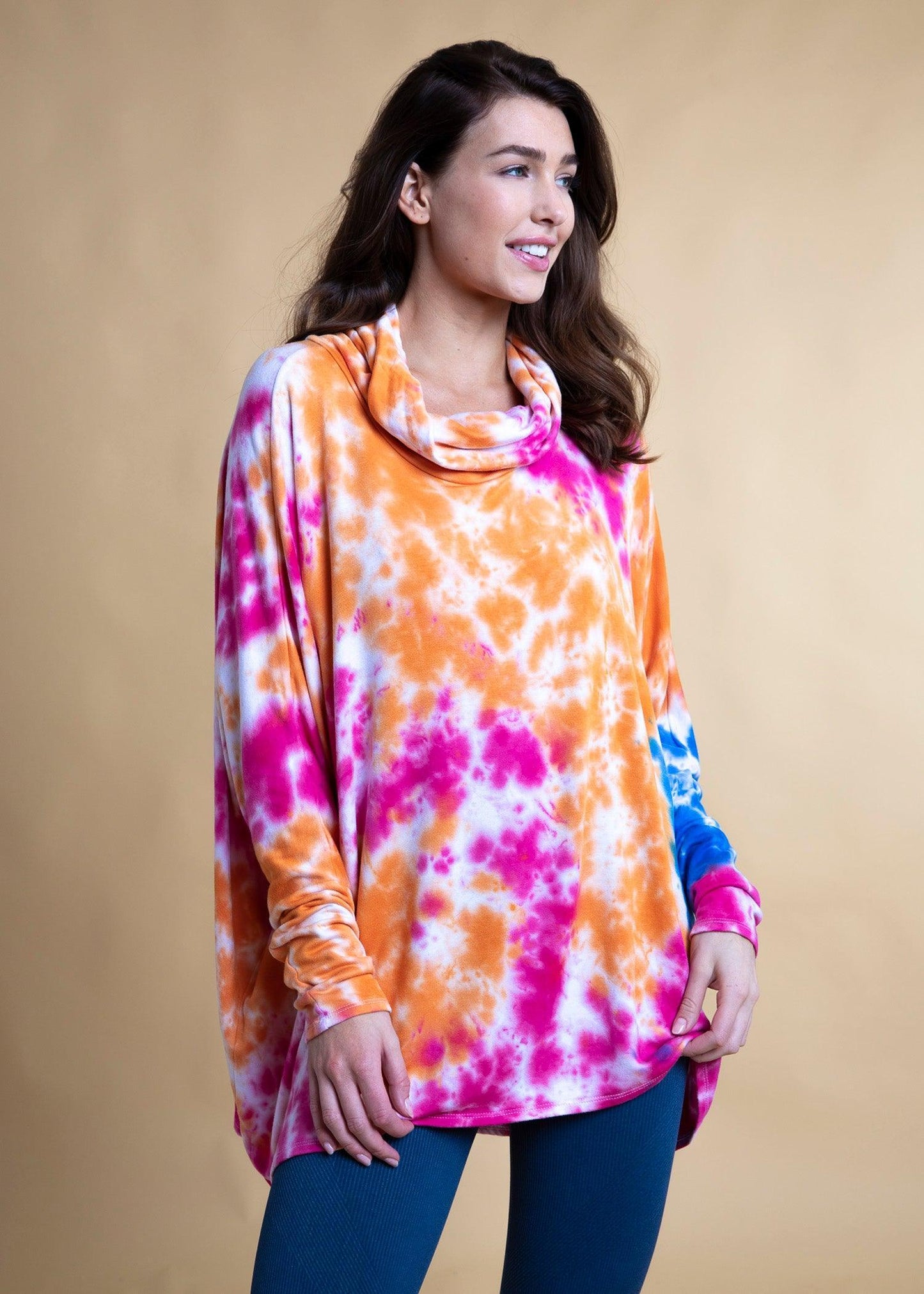 PORTLAND FLEECE TIEDYE SWEATER