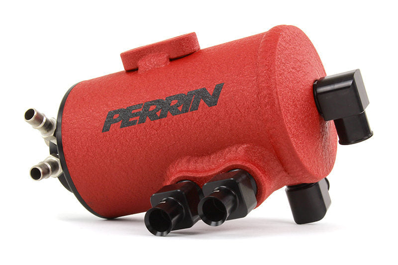 Perrin 02-21 STI / 02-21 WRX / 05-09 LGT / 05-09 OBXT with FMIC Red Air Oil Seperator (perPSP-ENG-607RD)