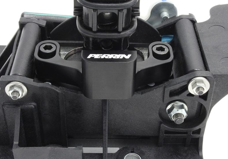 Perrin 2015+ Subaru WRX Manual Shifter Stop - Black Anodized (perPSP-INR-019)