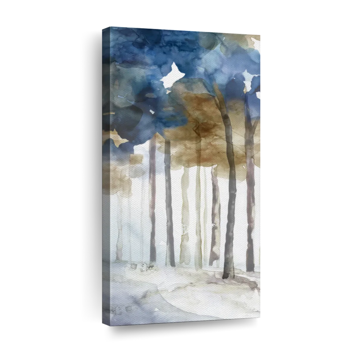 In The Blue Forest II Wall Art