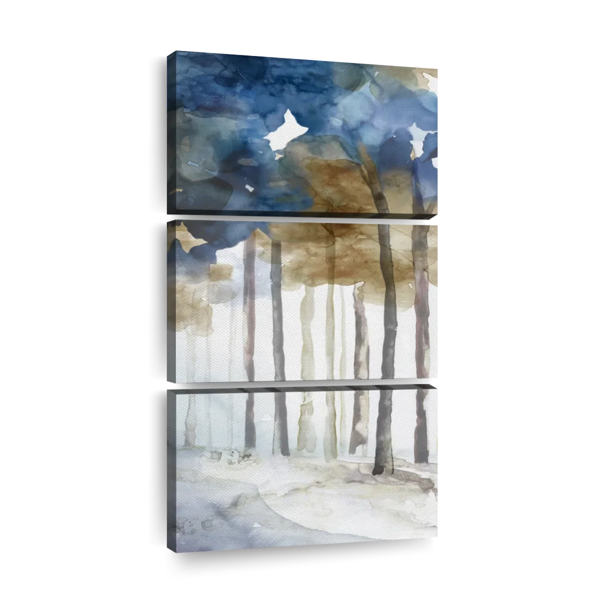 In The Blue Forest II Wall Art