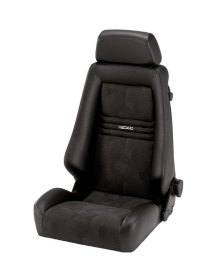 Recaro Specialist S Seat | Black Leather/Black Artista (recLXF.00.000.LR11)