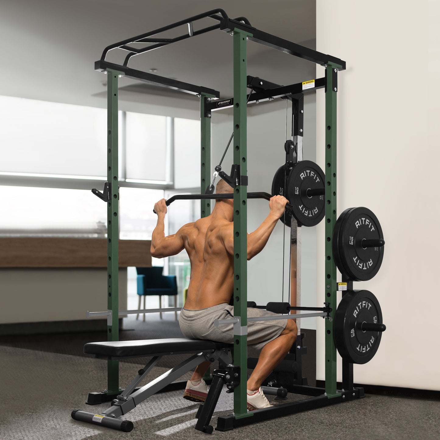 RitFit 1.5K Budget Home Gym Package