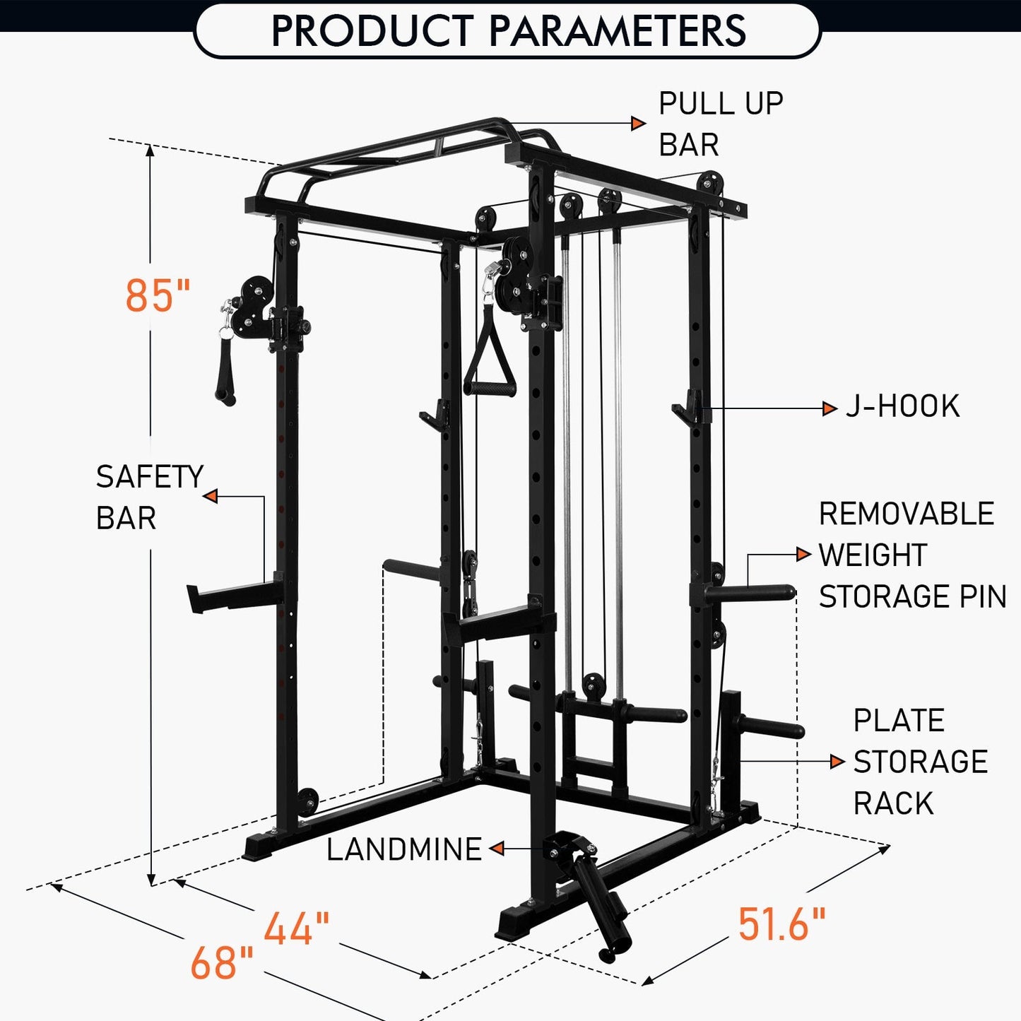 RitFit 2.1K Home Gym Package