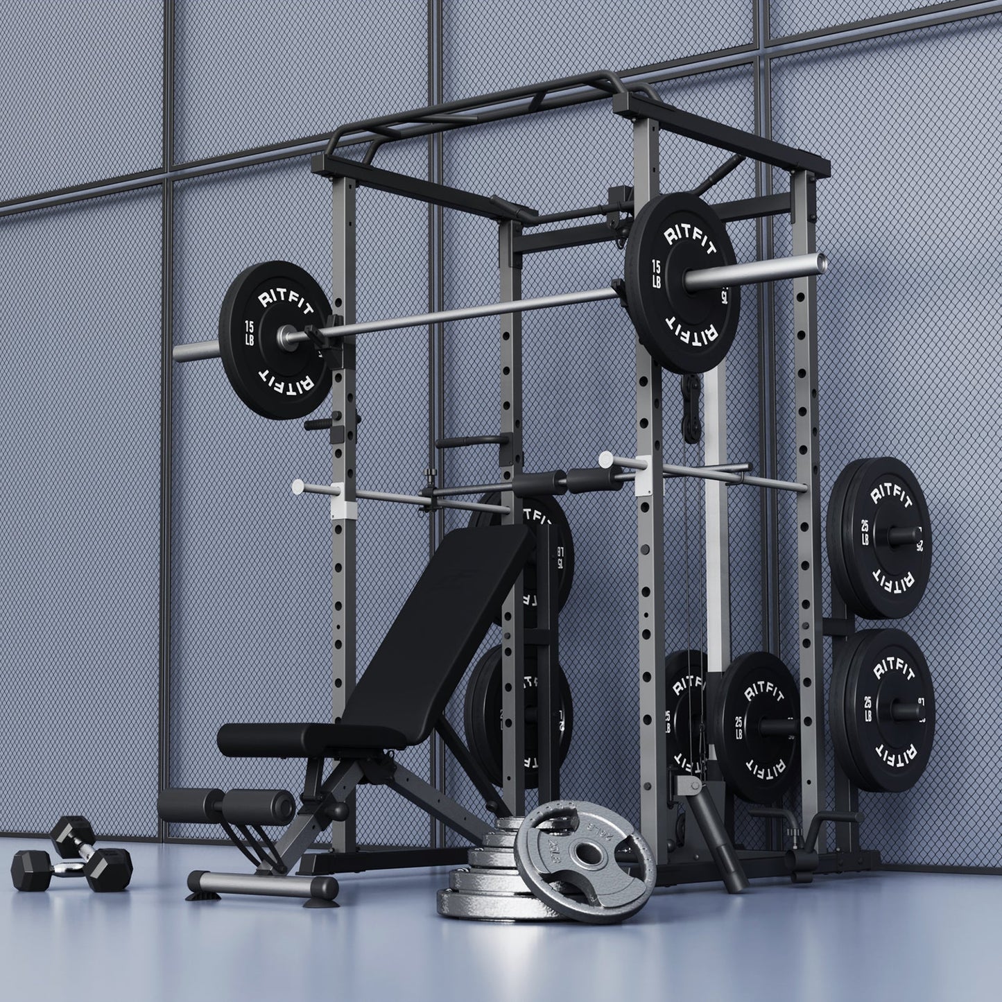 RitFit Fundamental Budget Home Gym Package