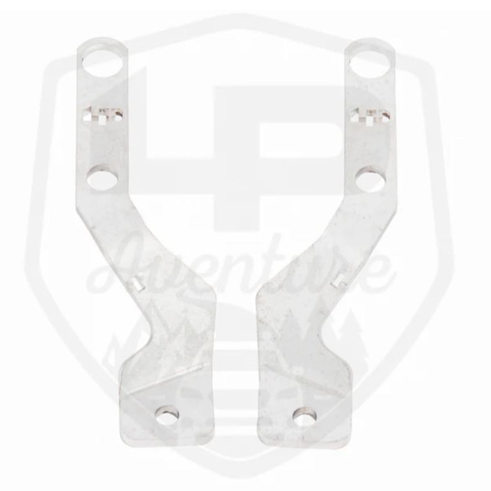 LP Aventure 16-18 Toyota RAV4 Hood Light Brackets - Bare (Pair) (lpaFLP-RAV4-18-HLB)