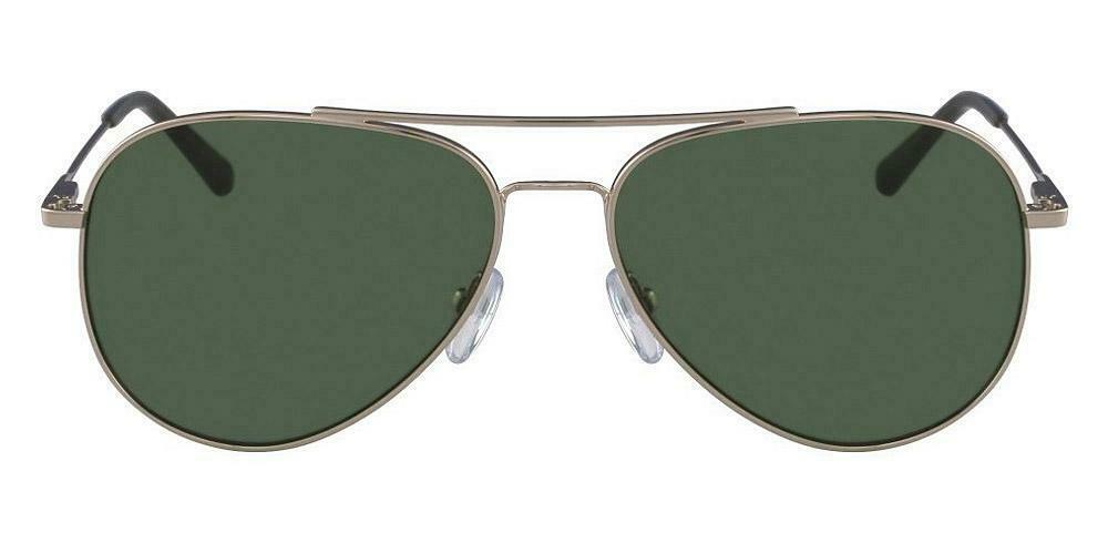 Calvin Klein Green Aviator Unisex Sunglasses
