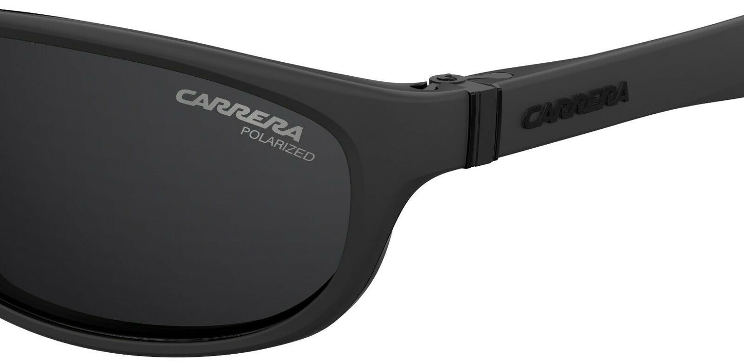 Carrera Polarized Grey Oval Sunglasses