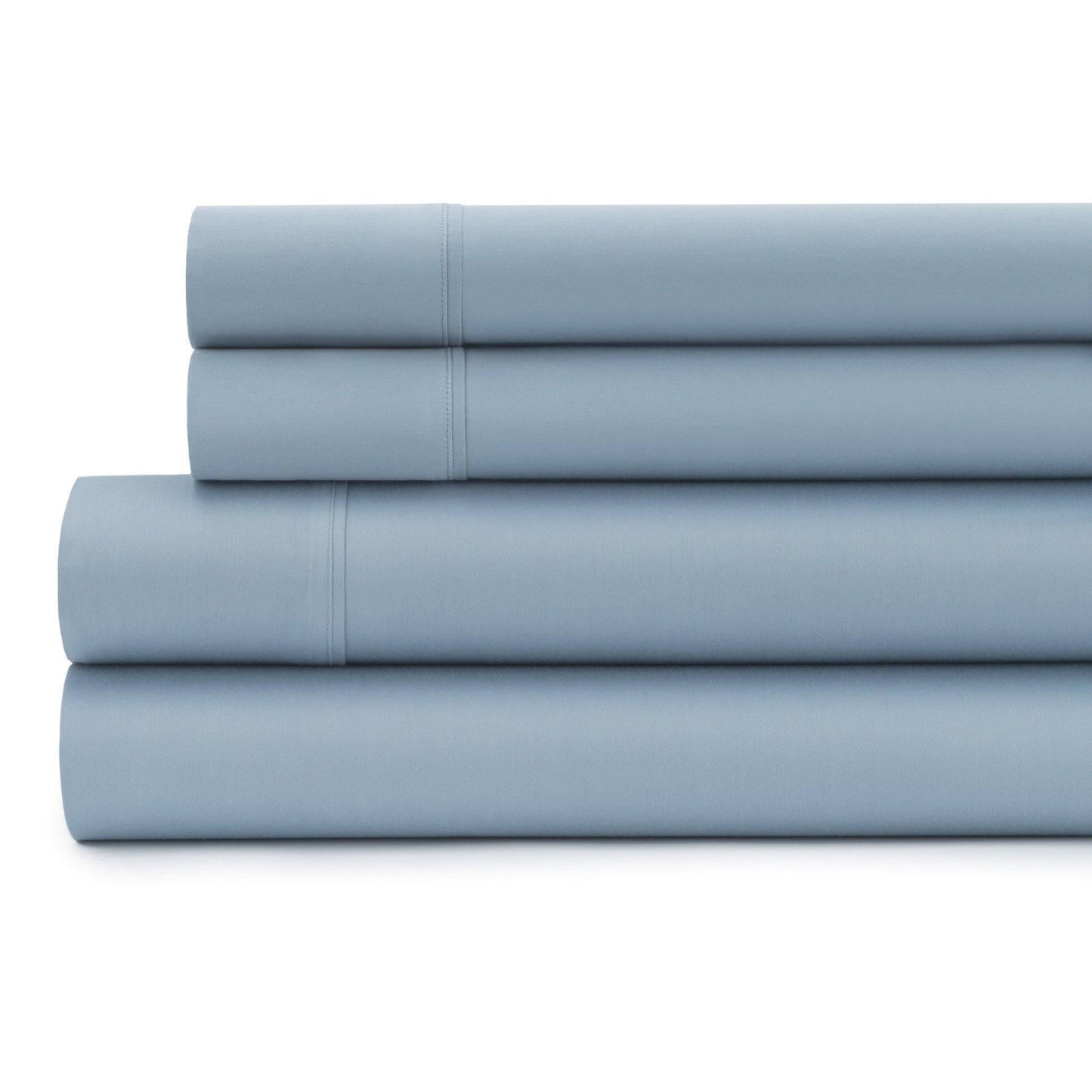 Baltic Linen 300-Thread Count Bed Sheet Set California King Blue