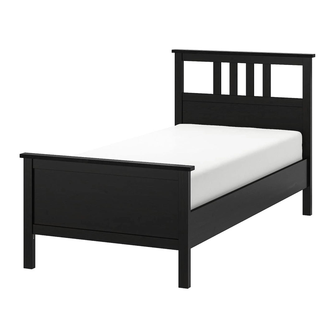 IKEA - HEMNES Bed Frame, black-brown, Twin