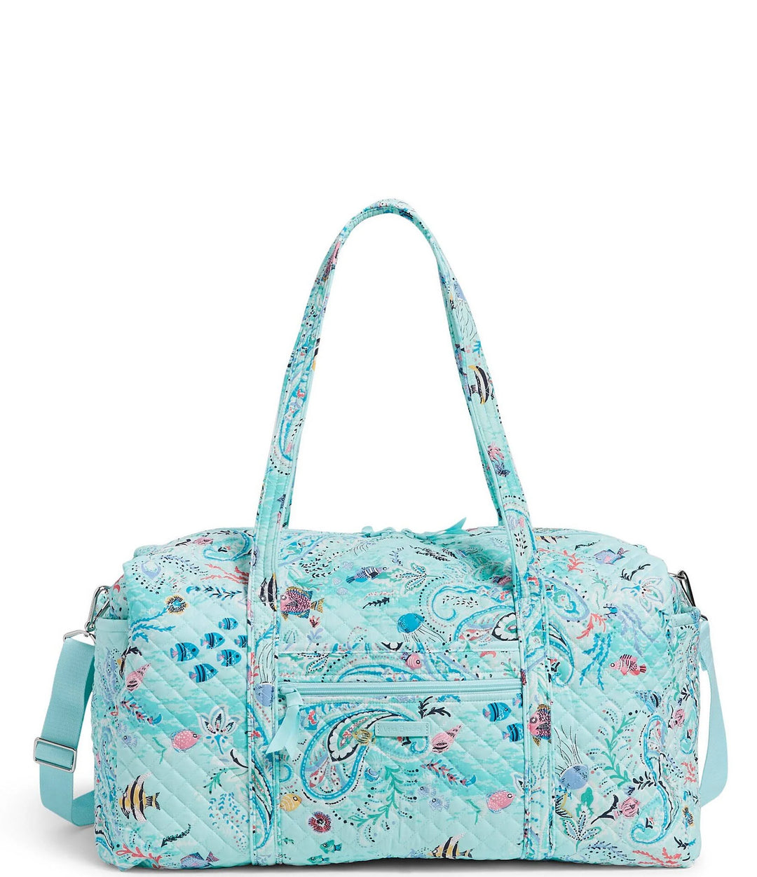 Vera Bradley : Large Travel Duffel Bag in Paisley Wave