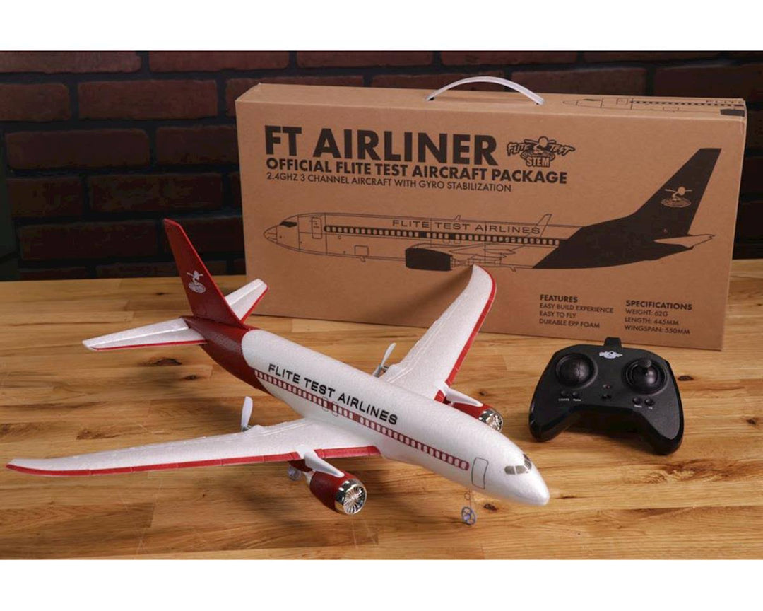 Flite Test Micro Airliner Electric RTF Airplane (550mm) - FLT-86