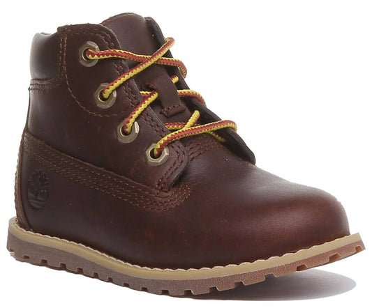 Timberland Pokey Pine 6in Boots Brown Baby - 24