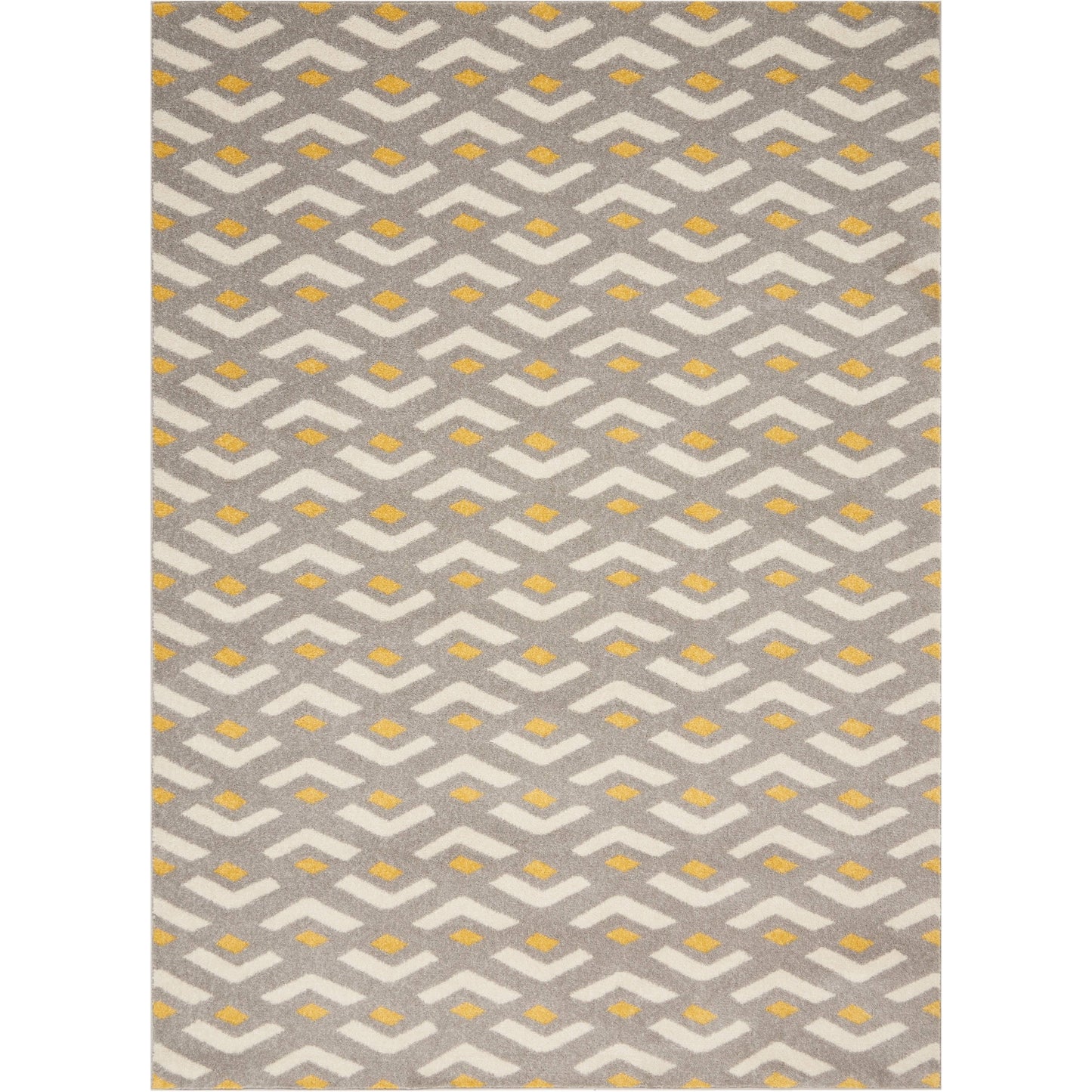 Nourison Harper DS300 Area Rug | Grey | 4& x 6&