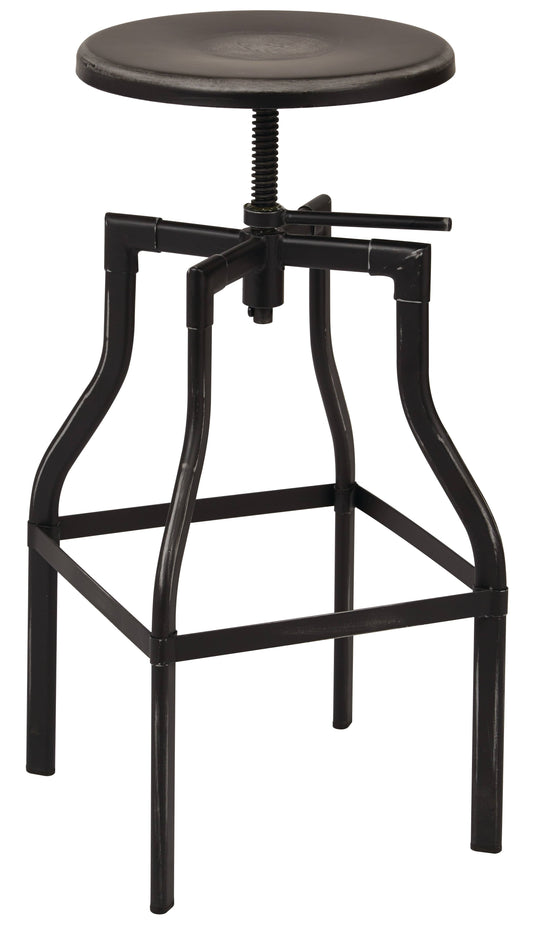 Eastvale 30x22 Metal Barstool (Antique Black)