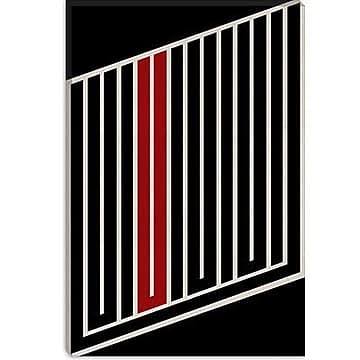 Modern Maze Graphic Art on Canvas iCanvas Size: 18x22 H x 12x22 W x 1.5x22 D